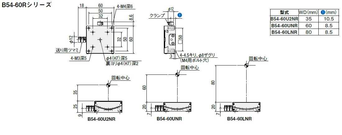 B54-60UN | 駿河精機株式会社