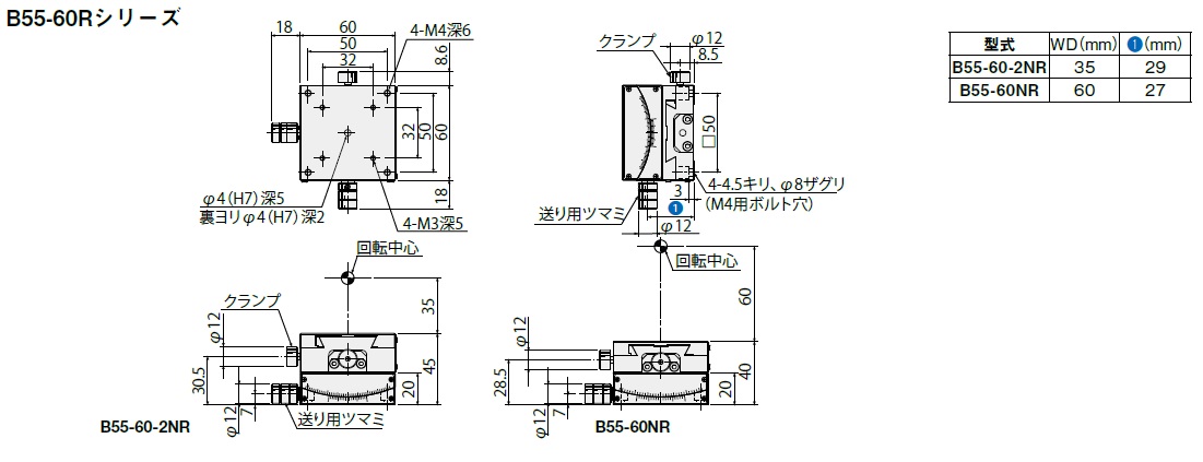 B55-60-2N | 駿河精機株式会社