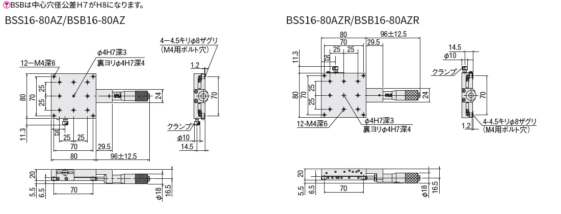 BSB16-80C | 駿河精機株式会社