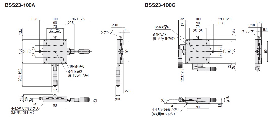 BSS23-100C | 駿河精機株式会社