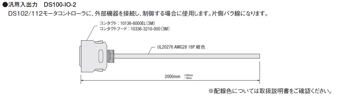 A001_DS100-CABLE | 駿河精機株式会社